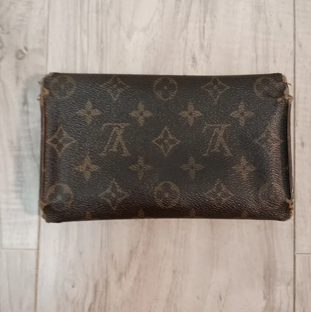 Louis Vuitton Porte Monnaie Monogram Pochette Credit Long Wallet